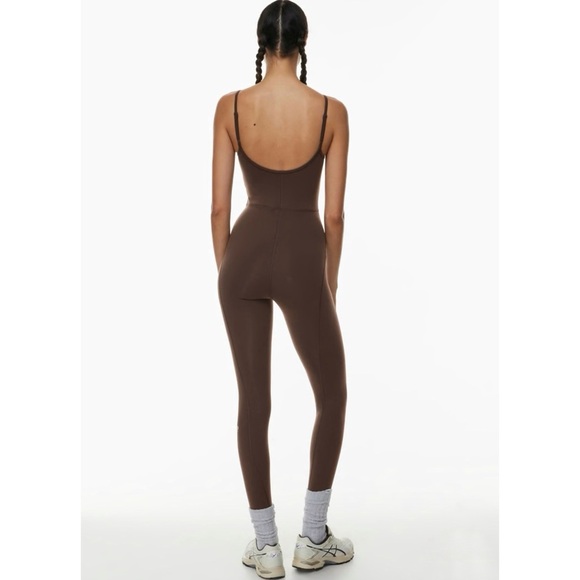 Aritzia Wilfred free divinity jumpsuit in shitake NWT - Picture 2 of 11